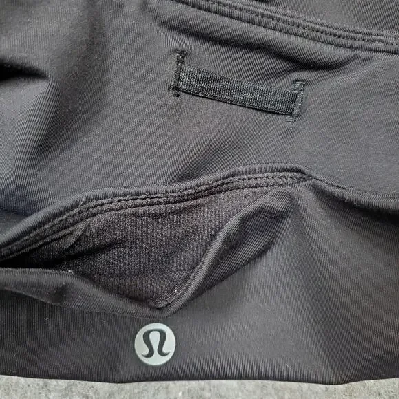 Lululemon Leggings Womens 4 Cropped 21" Mesh Panel Run Yoga Gym Workout Athletic - Picture 8 of 10